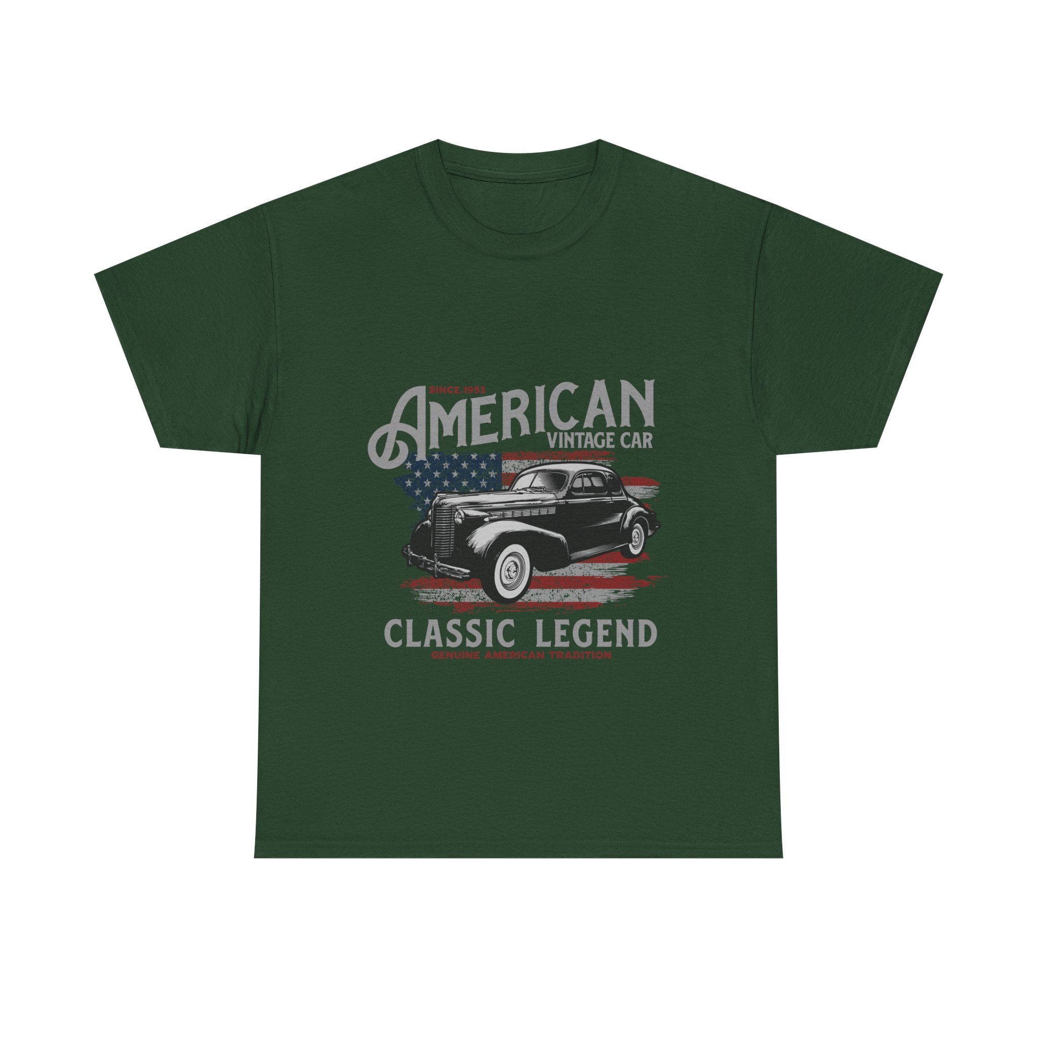 T-Shirt — American Vintage Car “Classic Legend” Graphic Tee