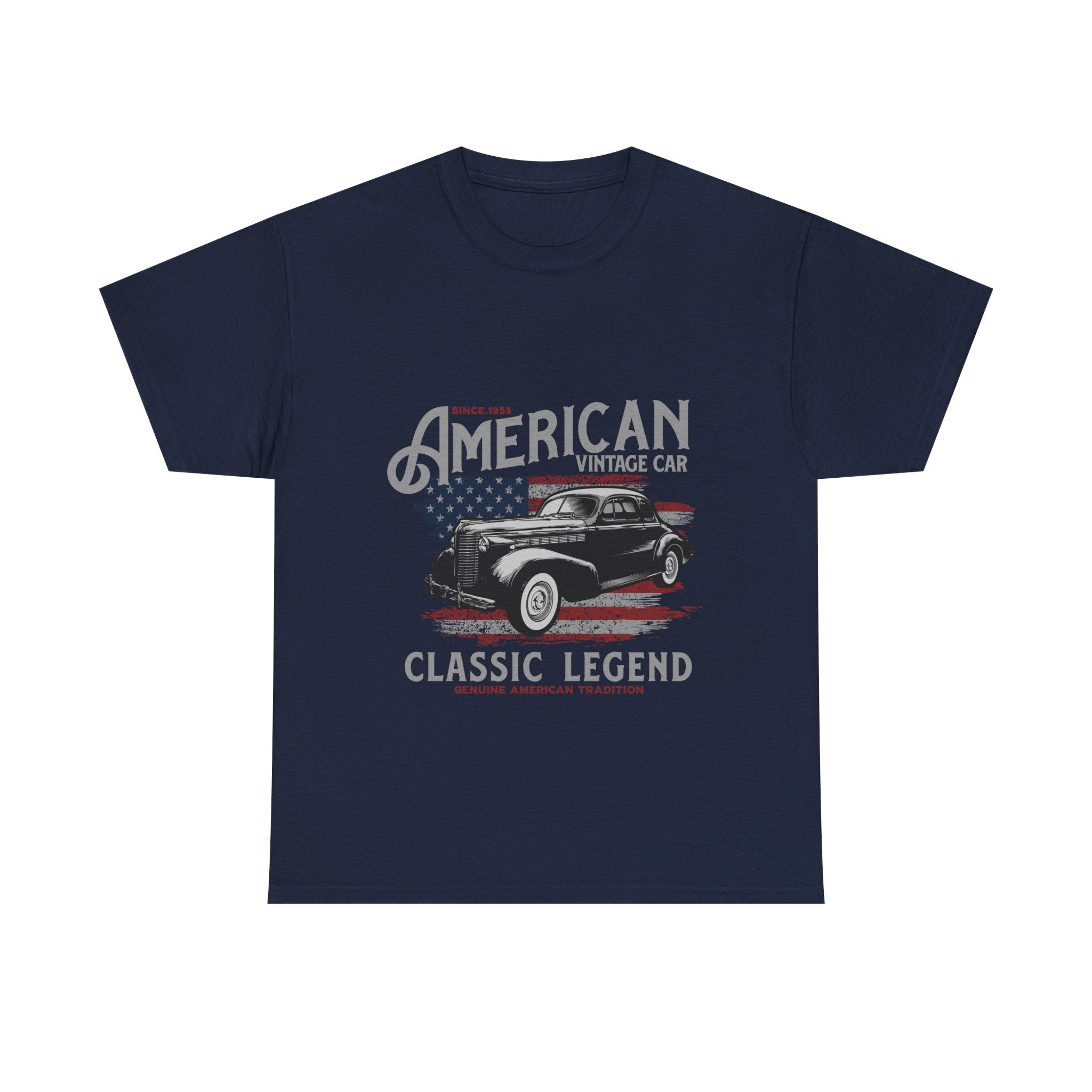 T-Shirt — American Vintage Car “Classic Legend” Graphic Tee