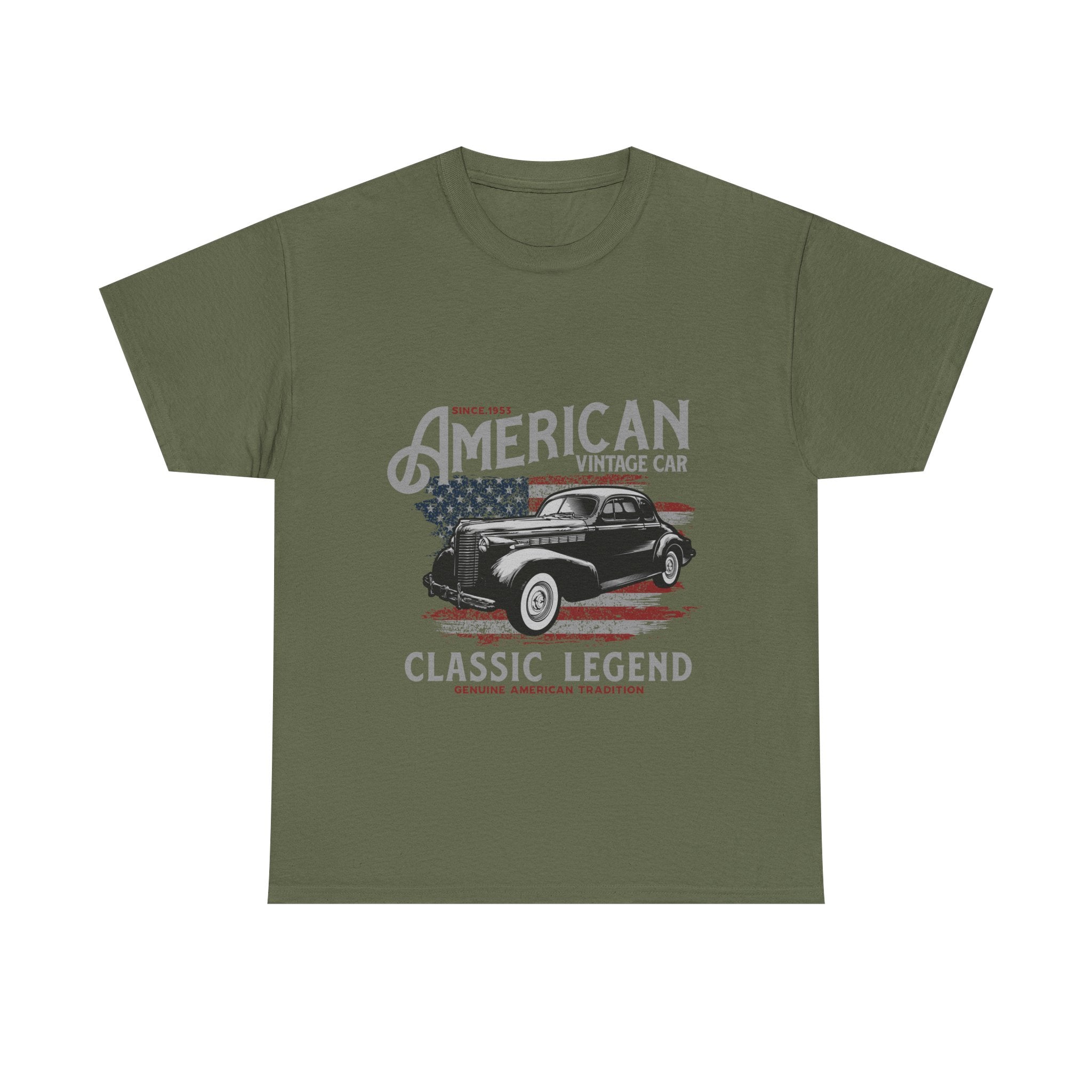 T-Shirt — American Vintage Car “Classic Legend” Graphic Tee