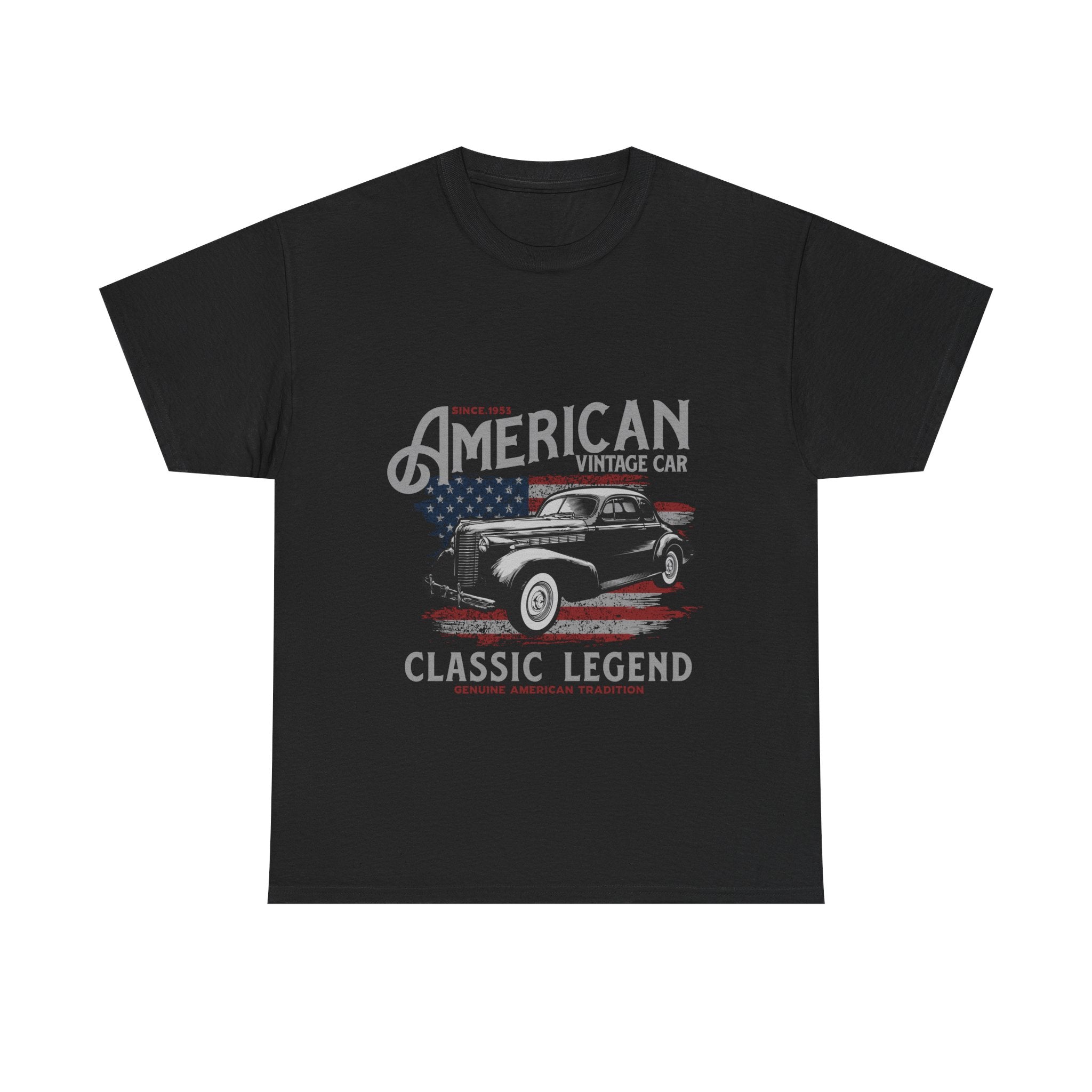 T-Shirt — American Vintage Car “Classic Legend” Graphic Tee