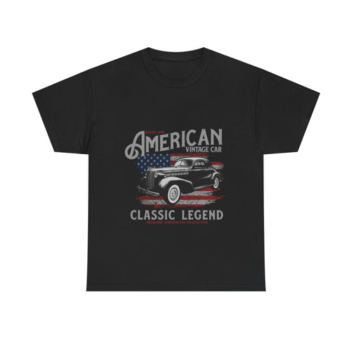 T-Shirt — American Vintage Car “Classic Legend” Graphic Tee