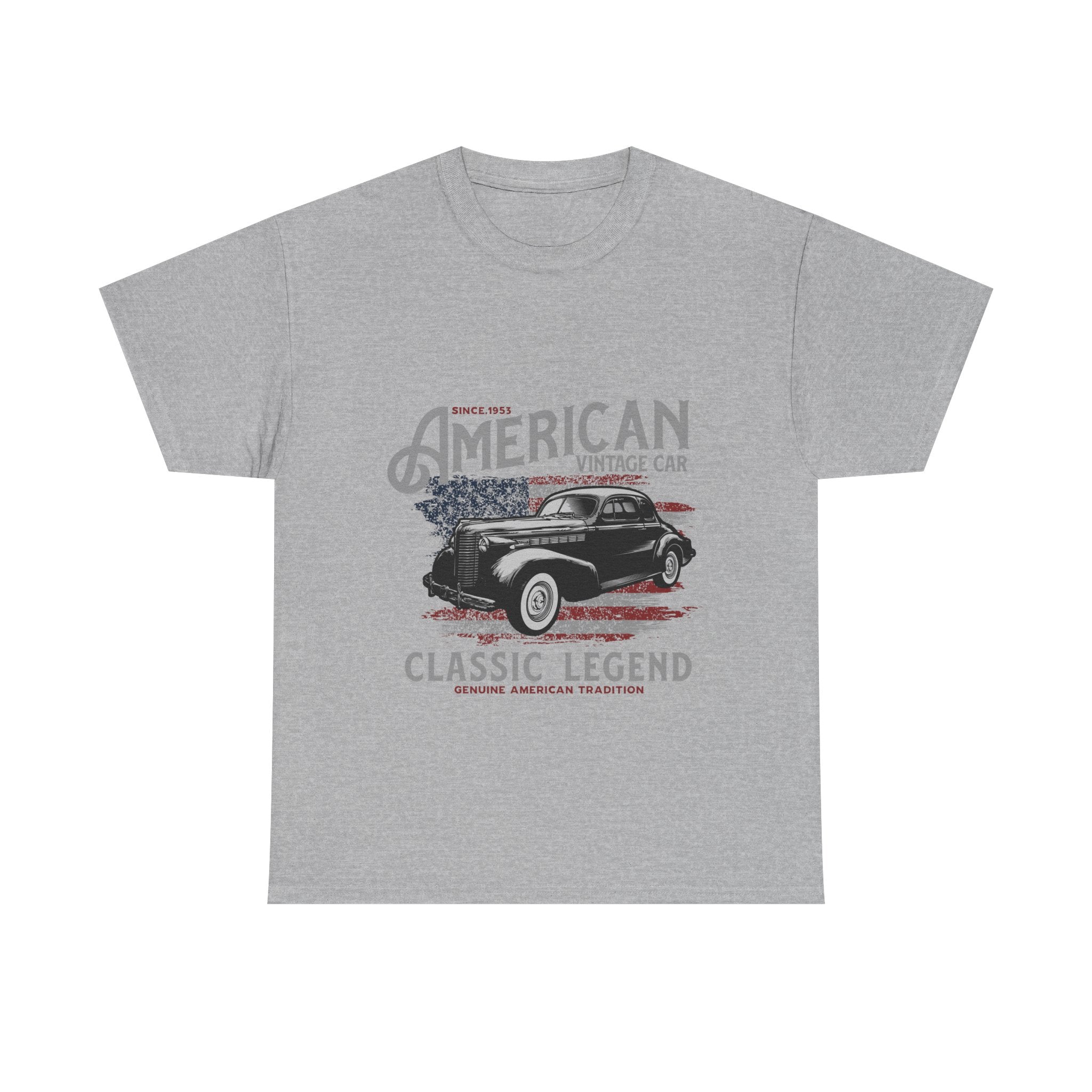 T-Shirt — American Vintage Car “Classic Legend” Graphic Tee