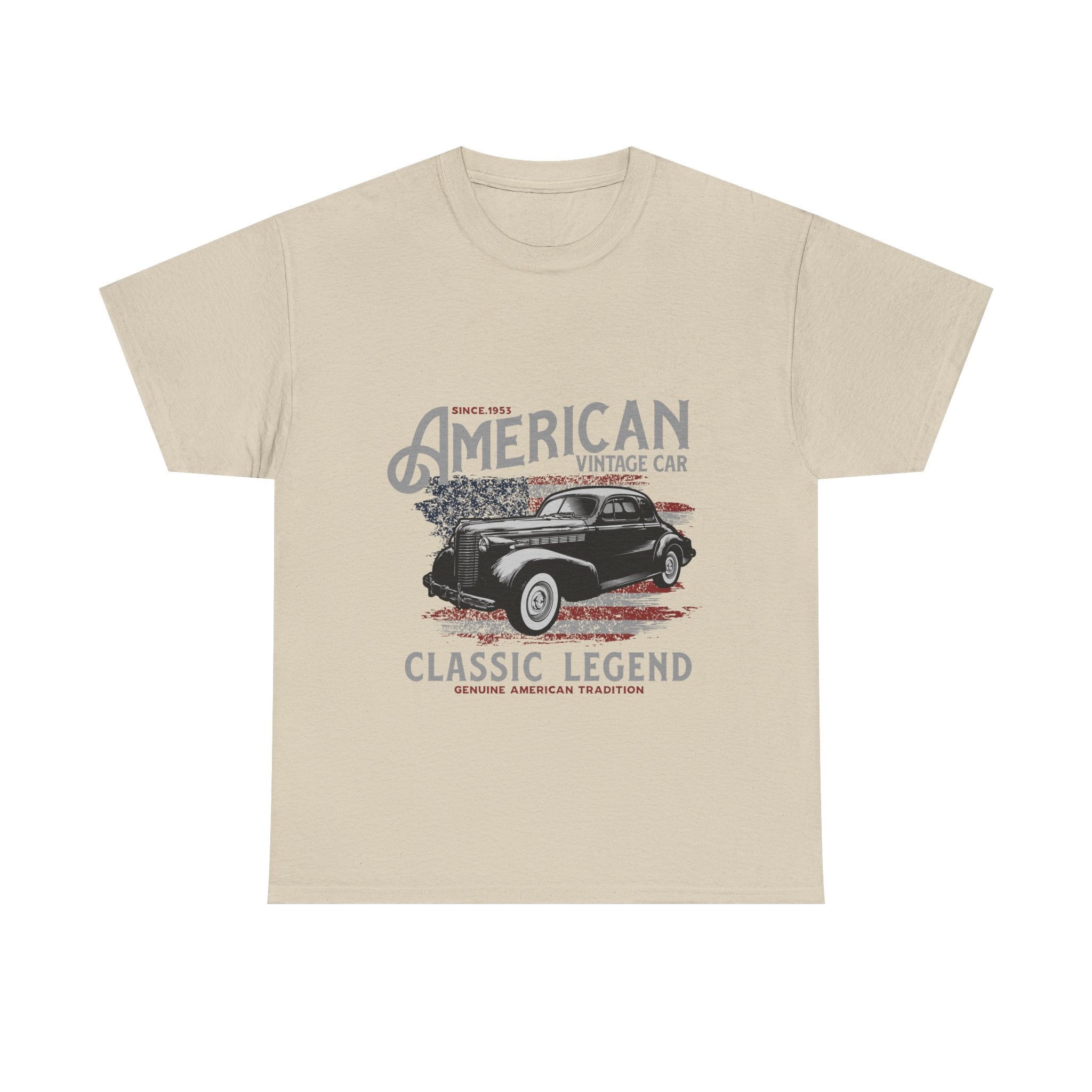 T-Shirt — American Vintage Car “Classic Legend” Graphic Tee