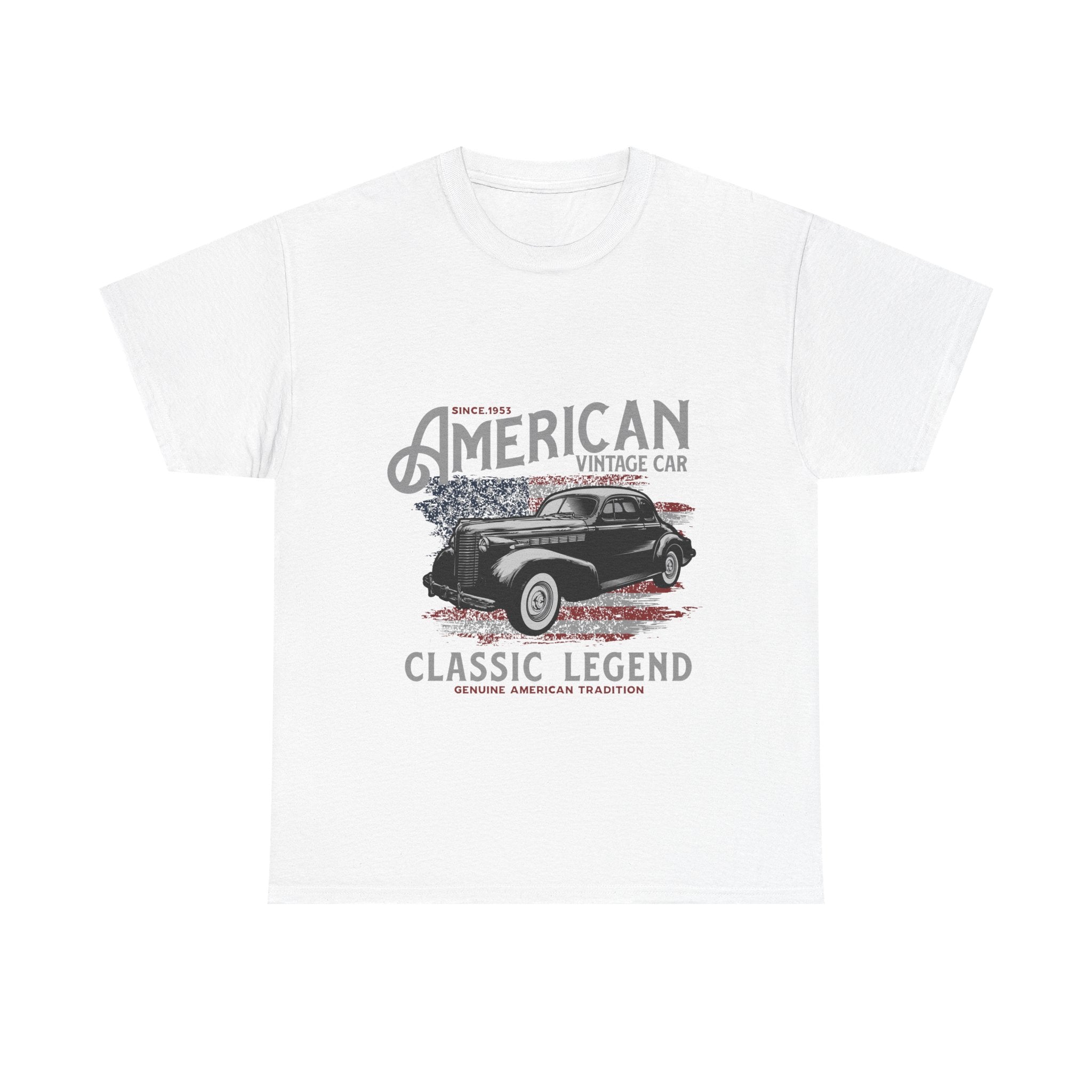 T-Shirt — American Vintage Car “Classic Legend” Graphic Tee