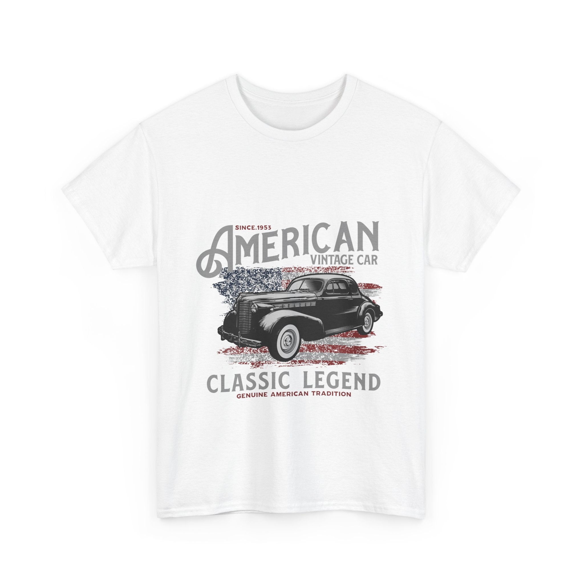 T-Shirt — American Vintage Car “Classic Legend” Graphic Tee