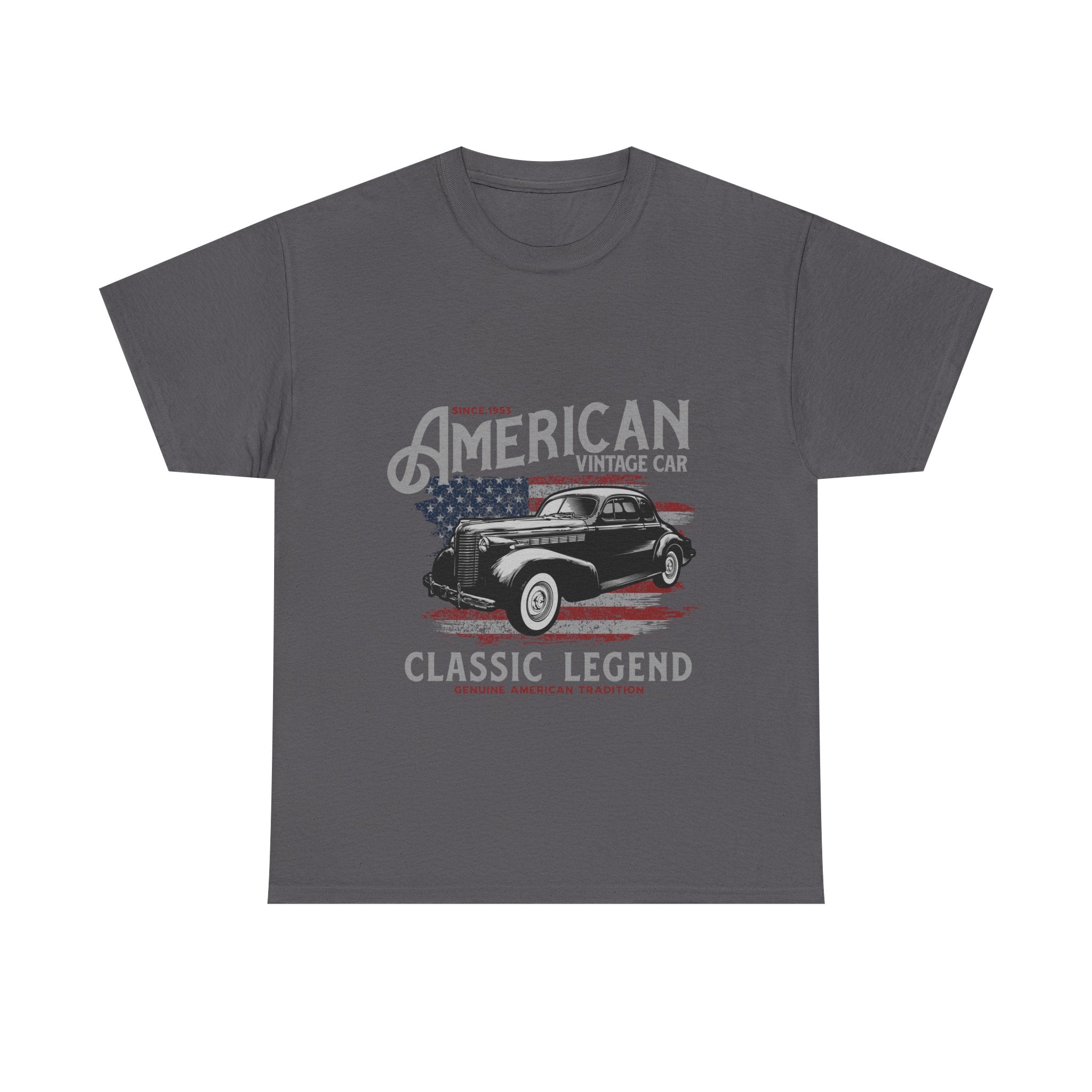 T-Shirt — American Vintage Car “Classic Legend” Graphic Tee